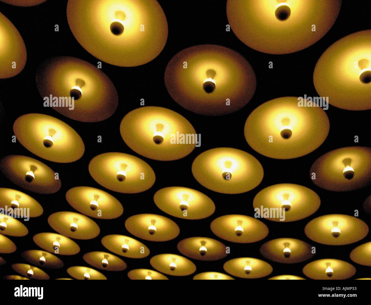 Row of lights. Row of lights