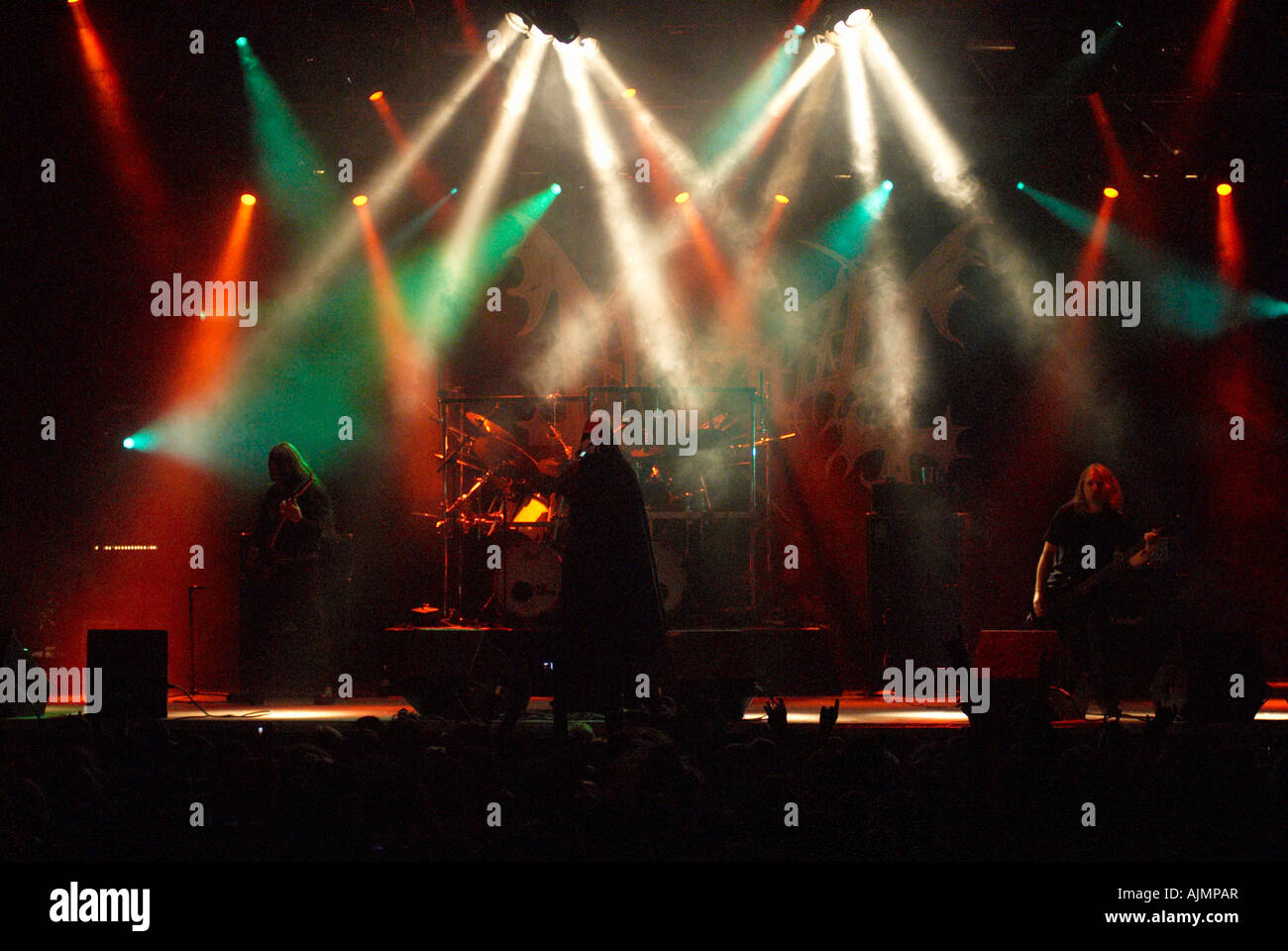 Mayhem Black Metal band 2007. Concert in Malmö Stock Photo