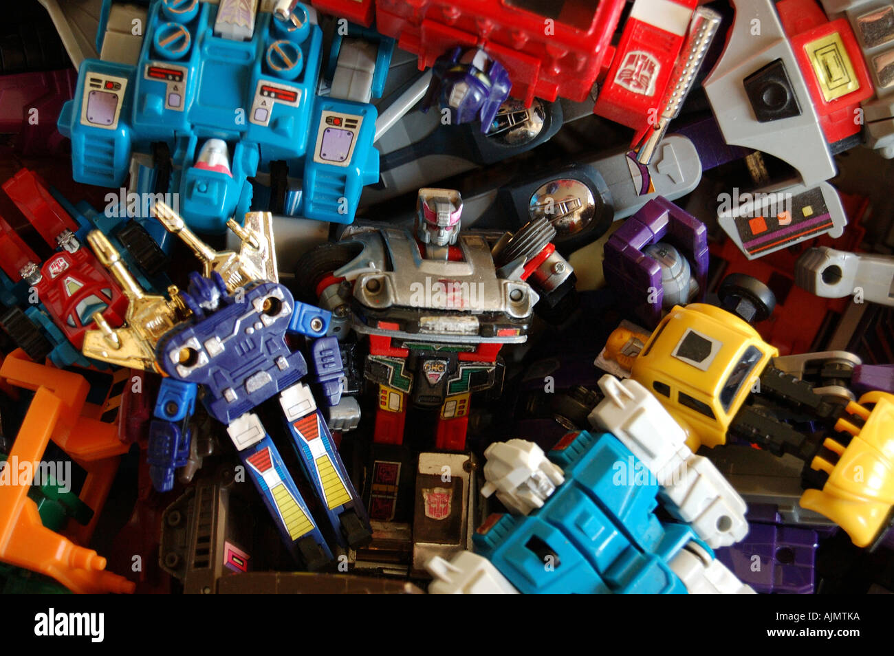 Toy Robots Stock Photo