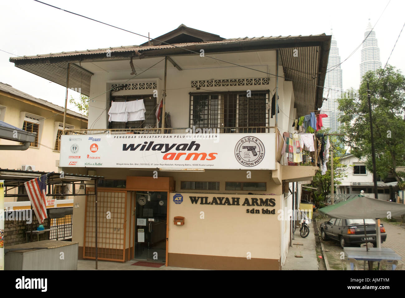 Wilayah Arms gun shop in Kuala Lumpur Malaysia Stock Photo