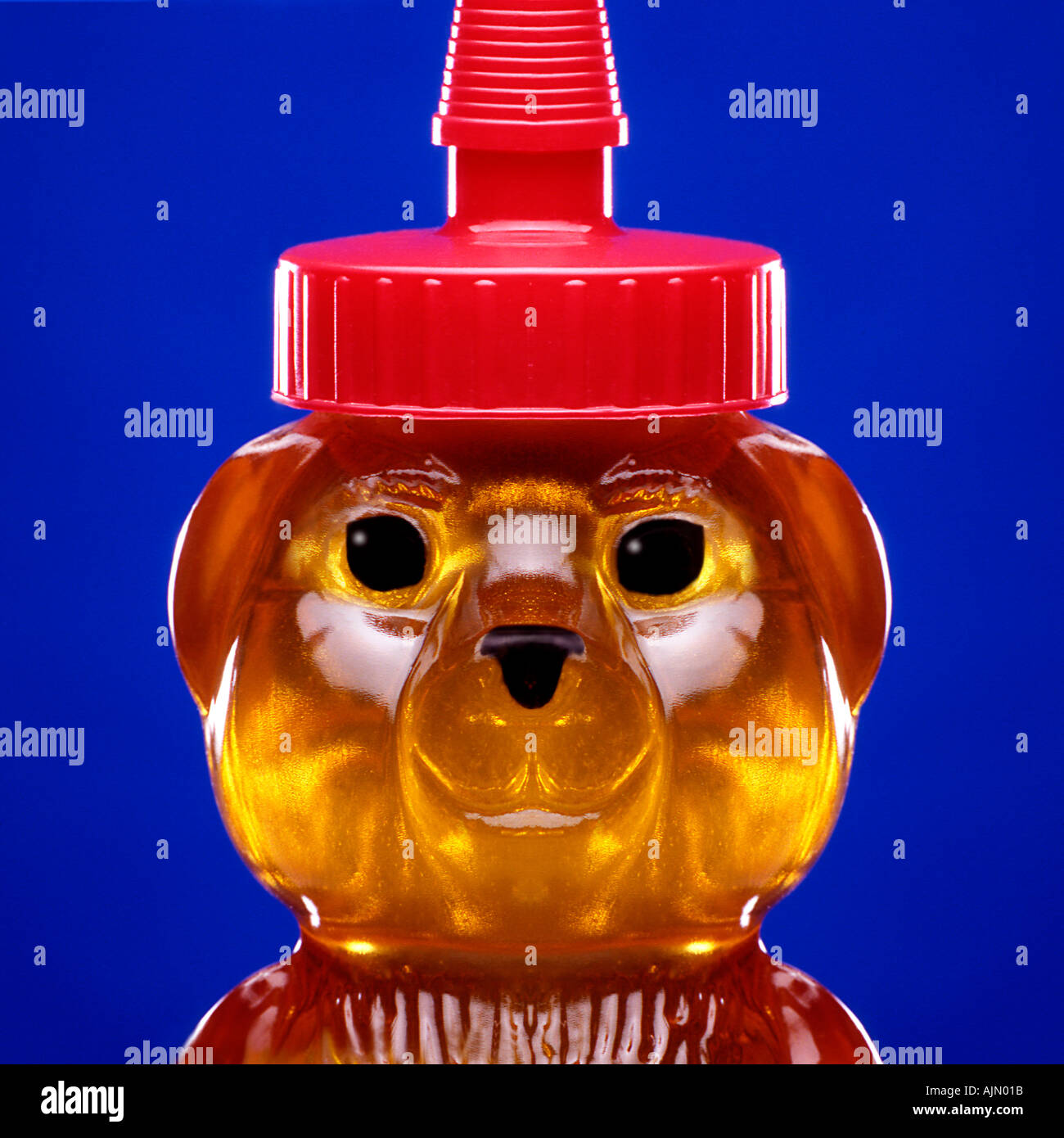 Graphic View of Honey Bear Container Stock Photo Alamy