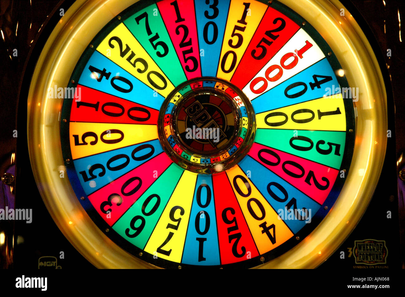 Gambling Casino aboard the Carnival Valor Stock Photo