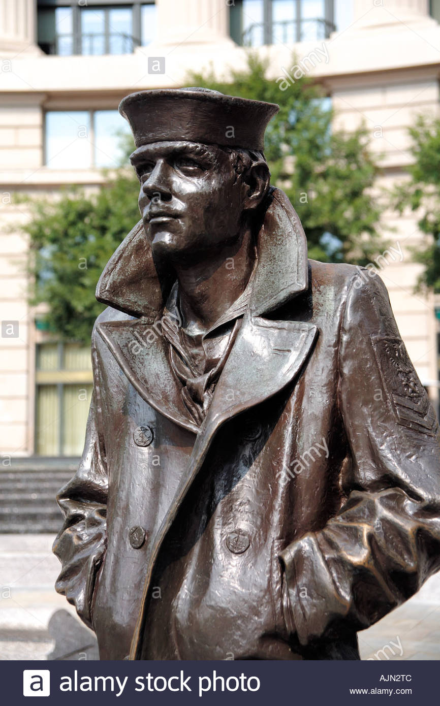 The Lone Sailor Statue High Resolution Stock Photography and Images Alamy