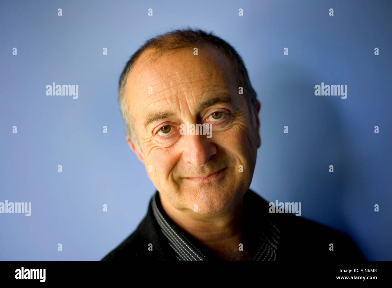 Portrait of Tony Robinson actor comedian and writer Stock Photo - Alamy