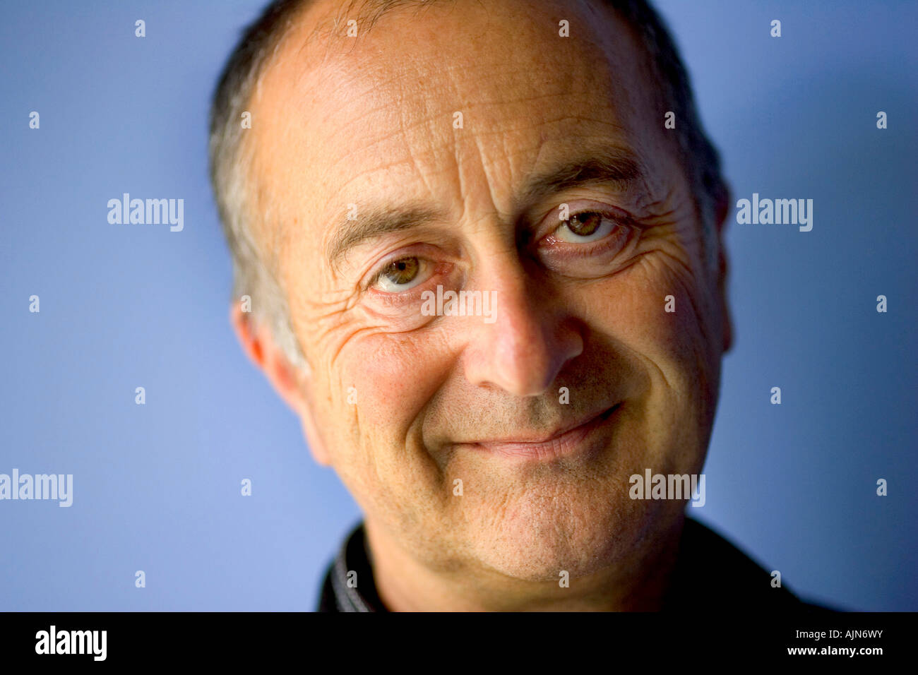 Portrait of Tony Robinson actor comedian and writer Stock Photo - Alamy