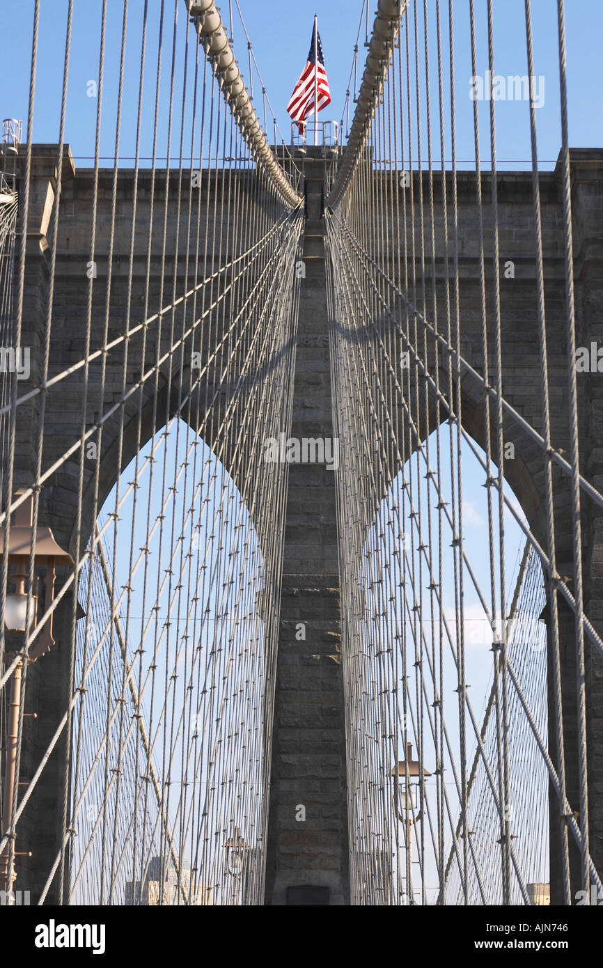 Brooklyn suspension bridge hi-res stock photography and images - Alamy