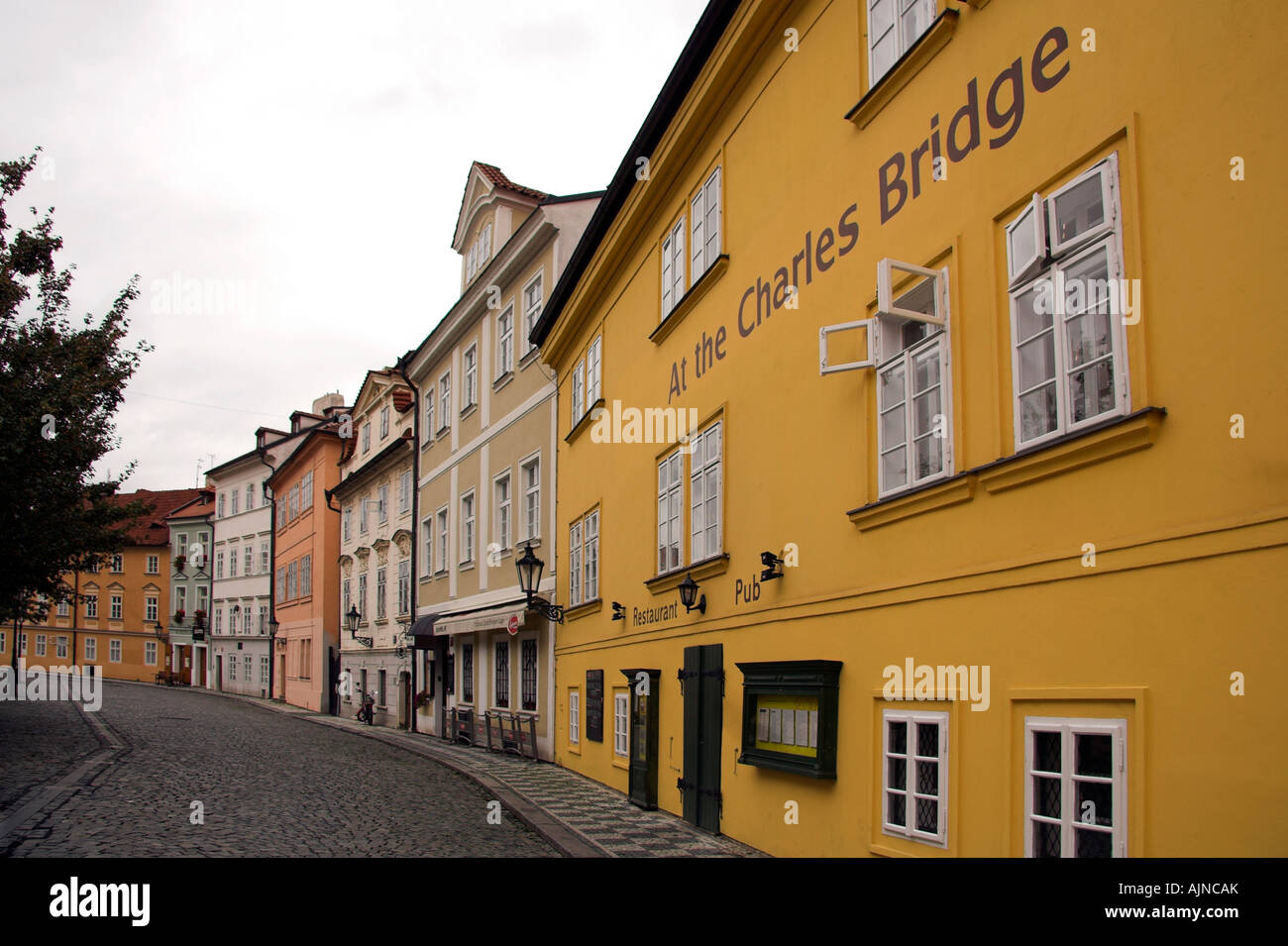 Hotel, Prague, Czech Republic, Europe Stock Photo