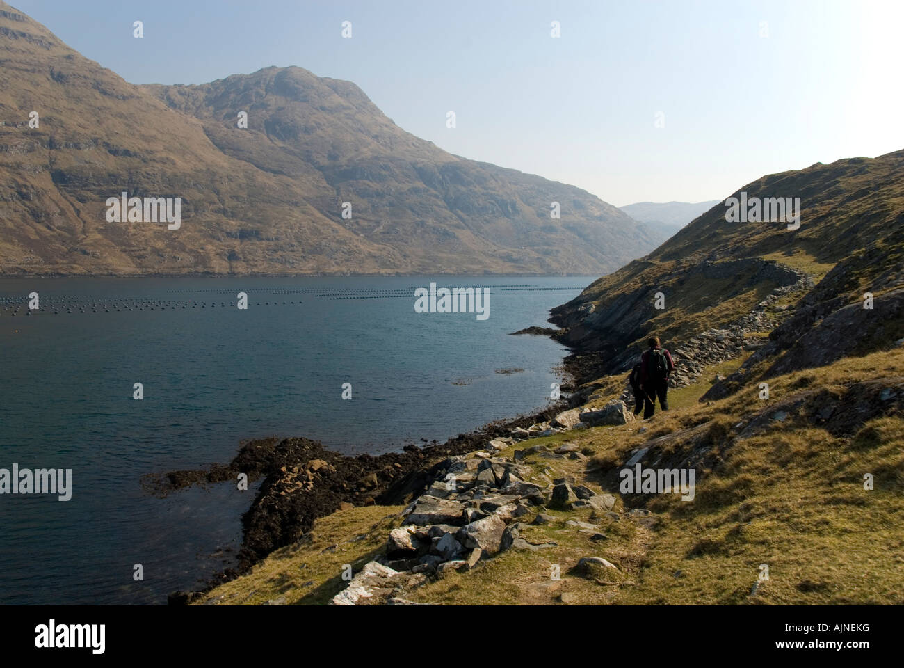 Killary Harbour, border of counties Mayo and Galway, Ireland Stock Photo Alamy