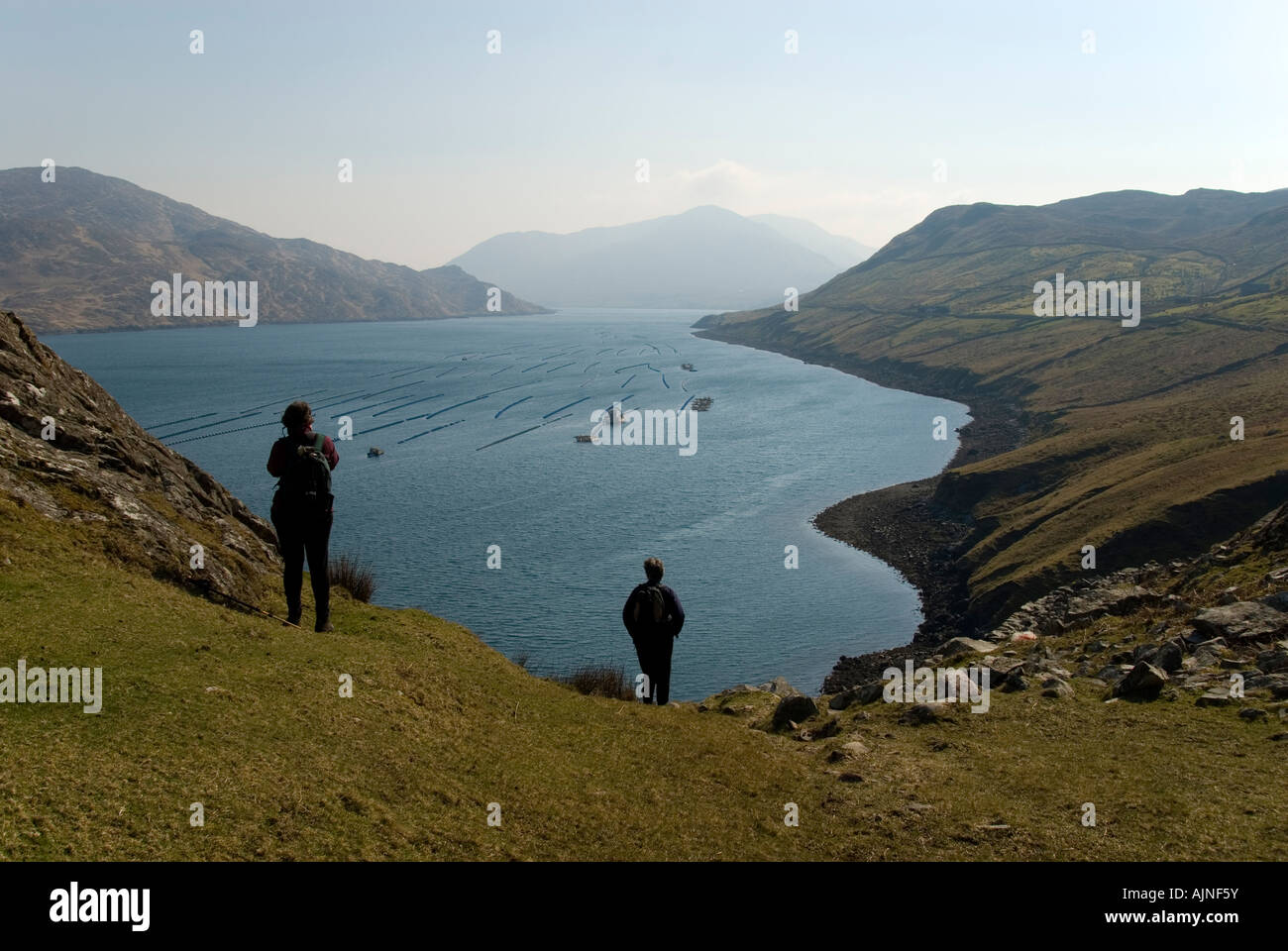 Killary Harbour, border of counties Mayo and Galway, Ireland Stock Photo Alamy