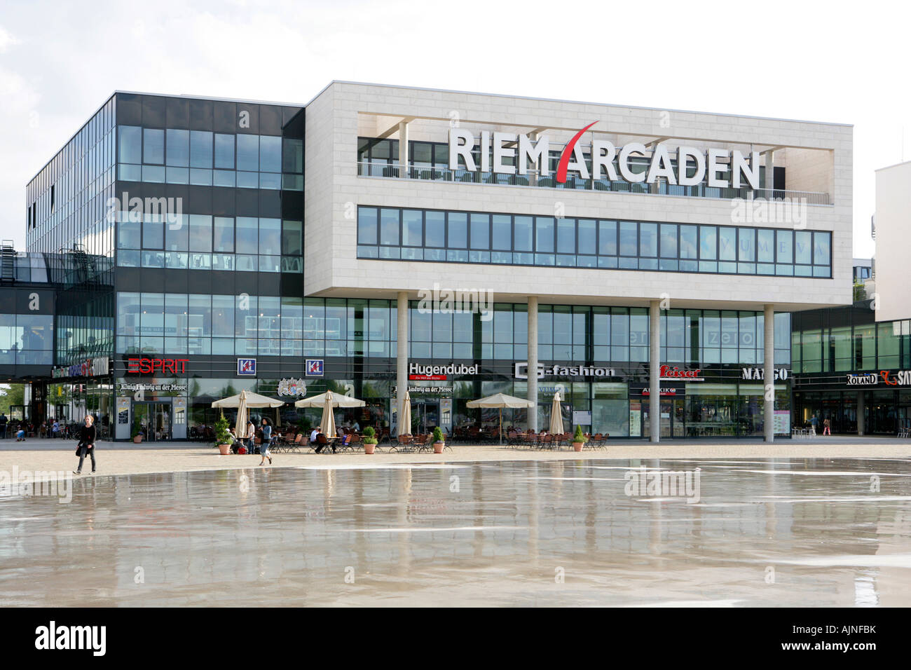 Shopping mall Riem Arcaden in Munich, Germany, Bavaria Stock Photo - Alamy