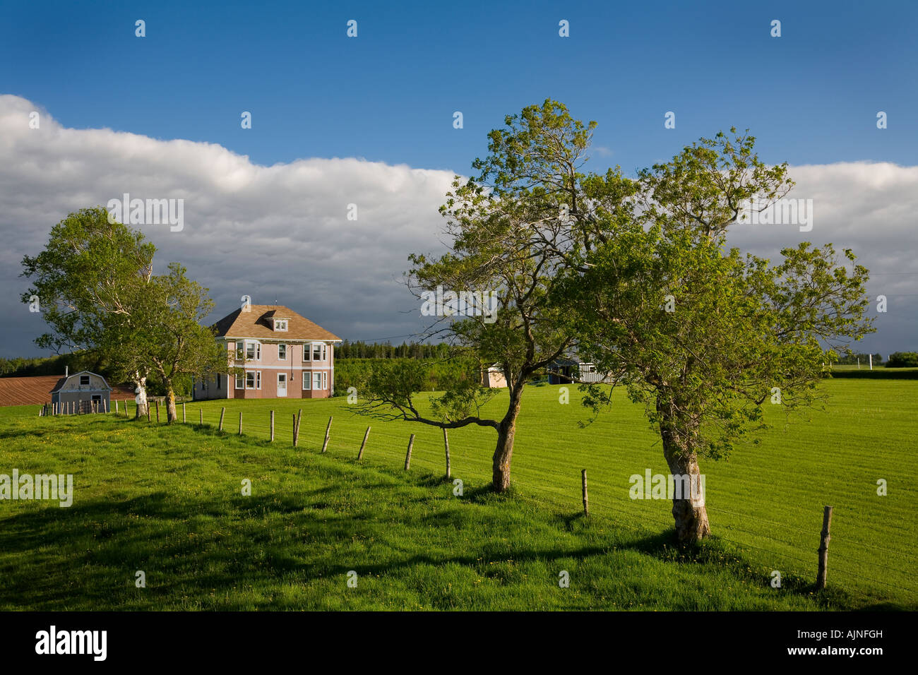 Farmhouse, Darlington, Prince Edward Island, Canada Stock Photo Alamy