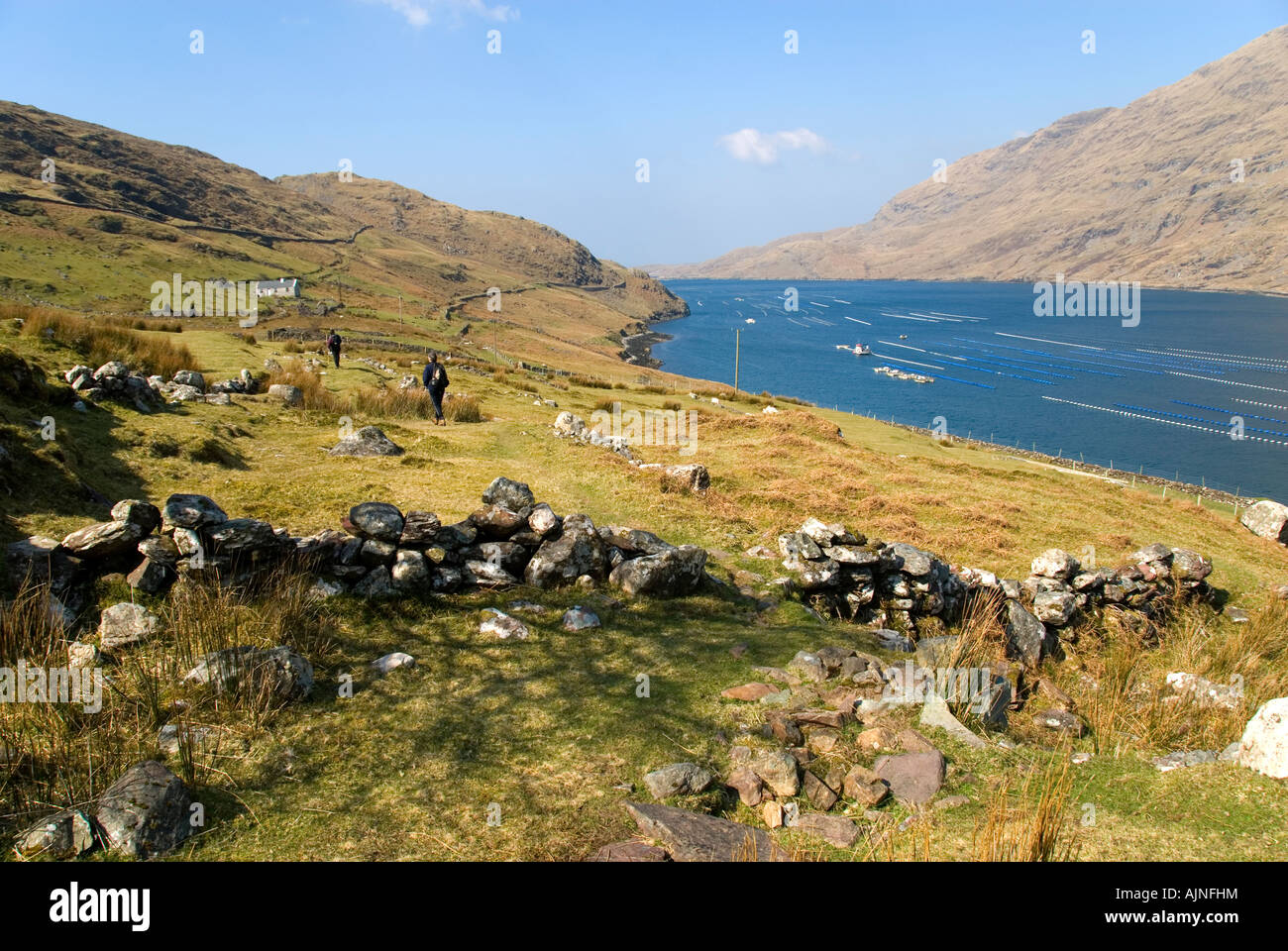 Killary Harbour, border of counties Mayo and Galway, Ireland Stock Photo Alamy