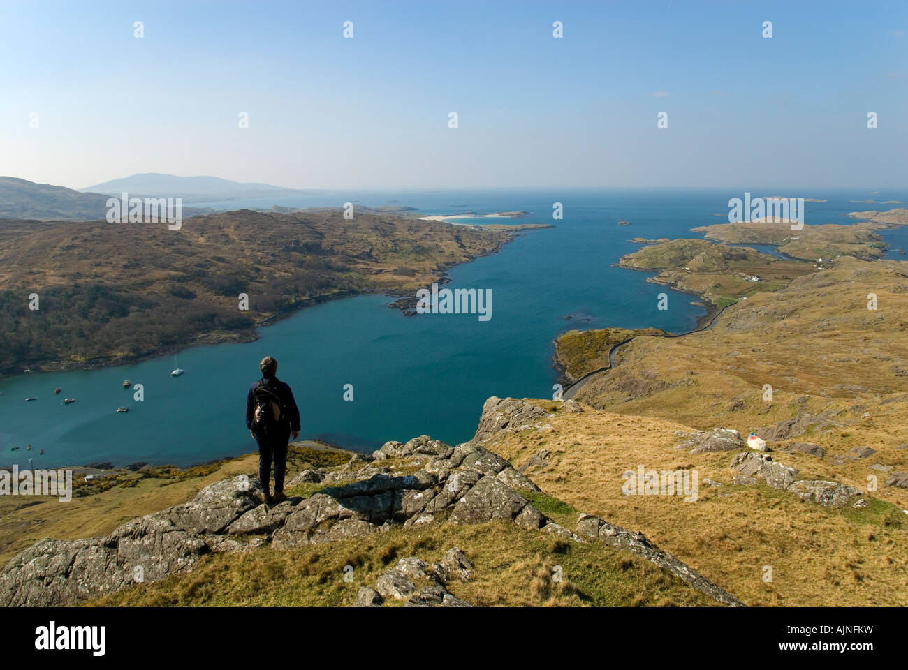 Killary Harbour, border of counties Mayo and Galway, Ireland Stock Photo Alamy