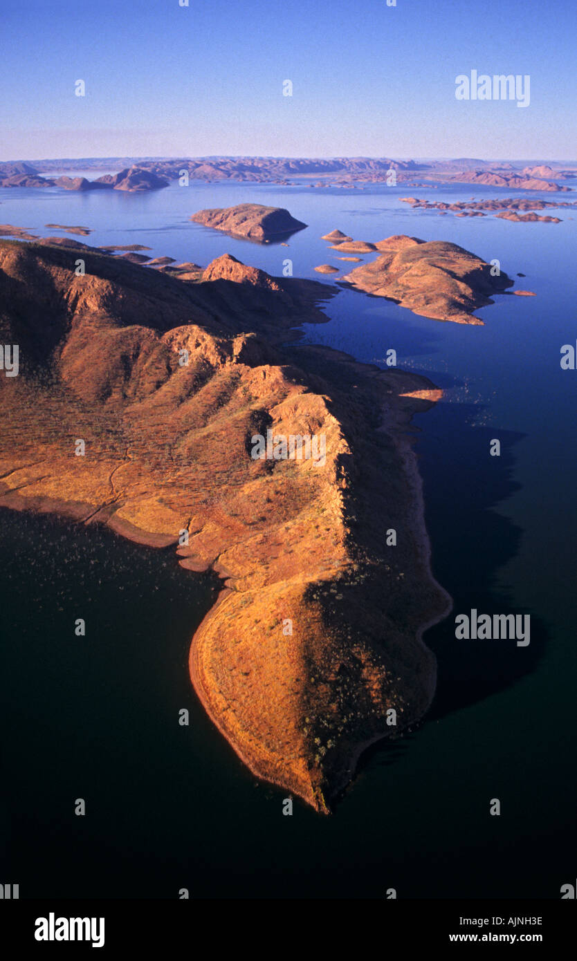 The Ord River irrigation project Lake Argyle Kununurra E Kimberley