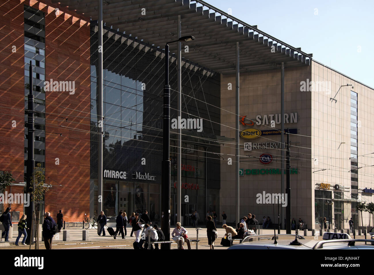 Galeria Krakowski, shopping mall, Krakow, Poland, Europe Stock Photo ...