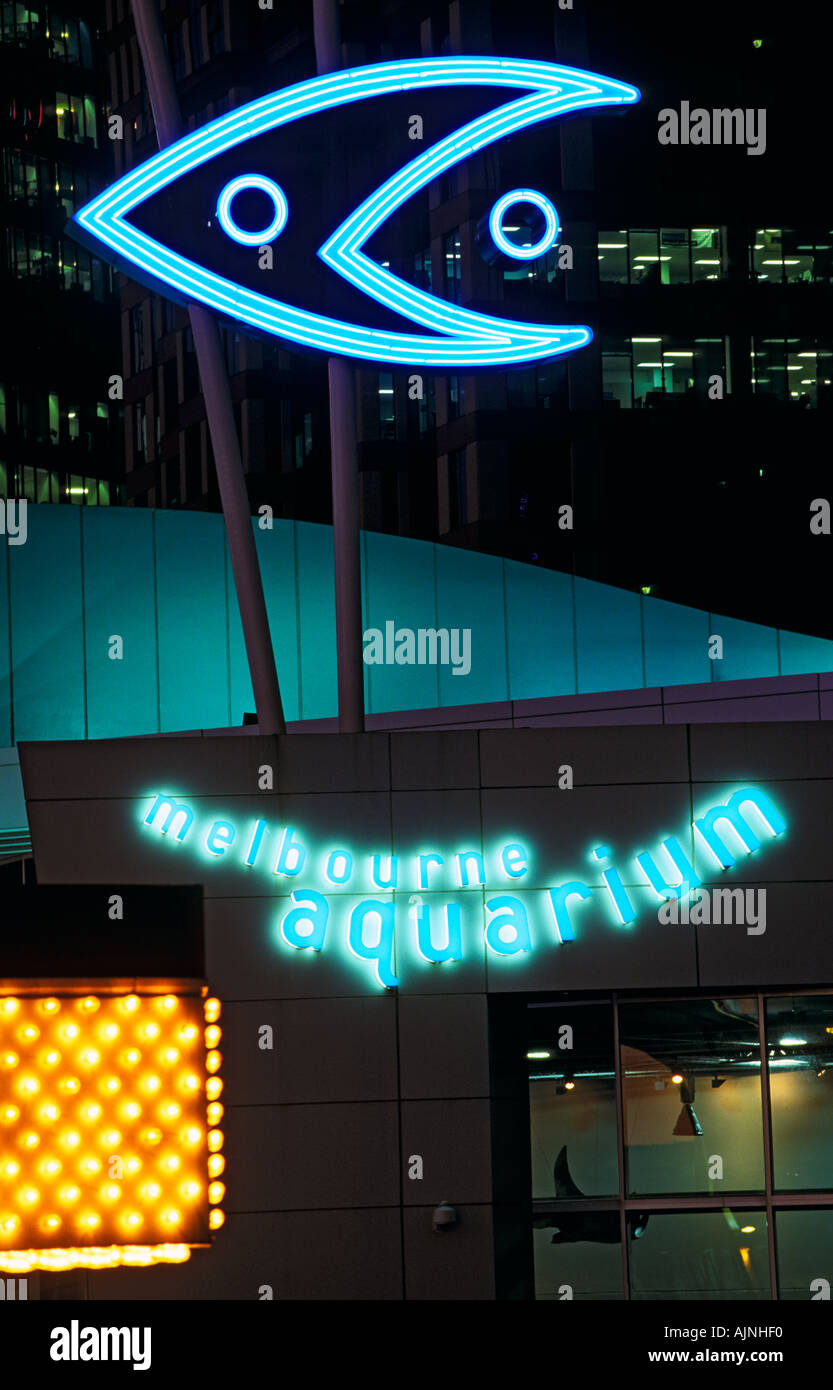 Melbourne Aquarium Australia Stock Photo