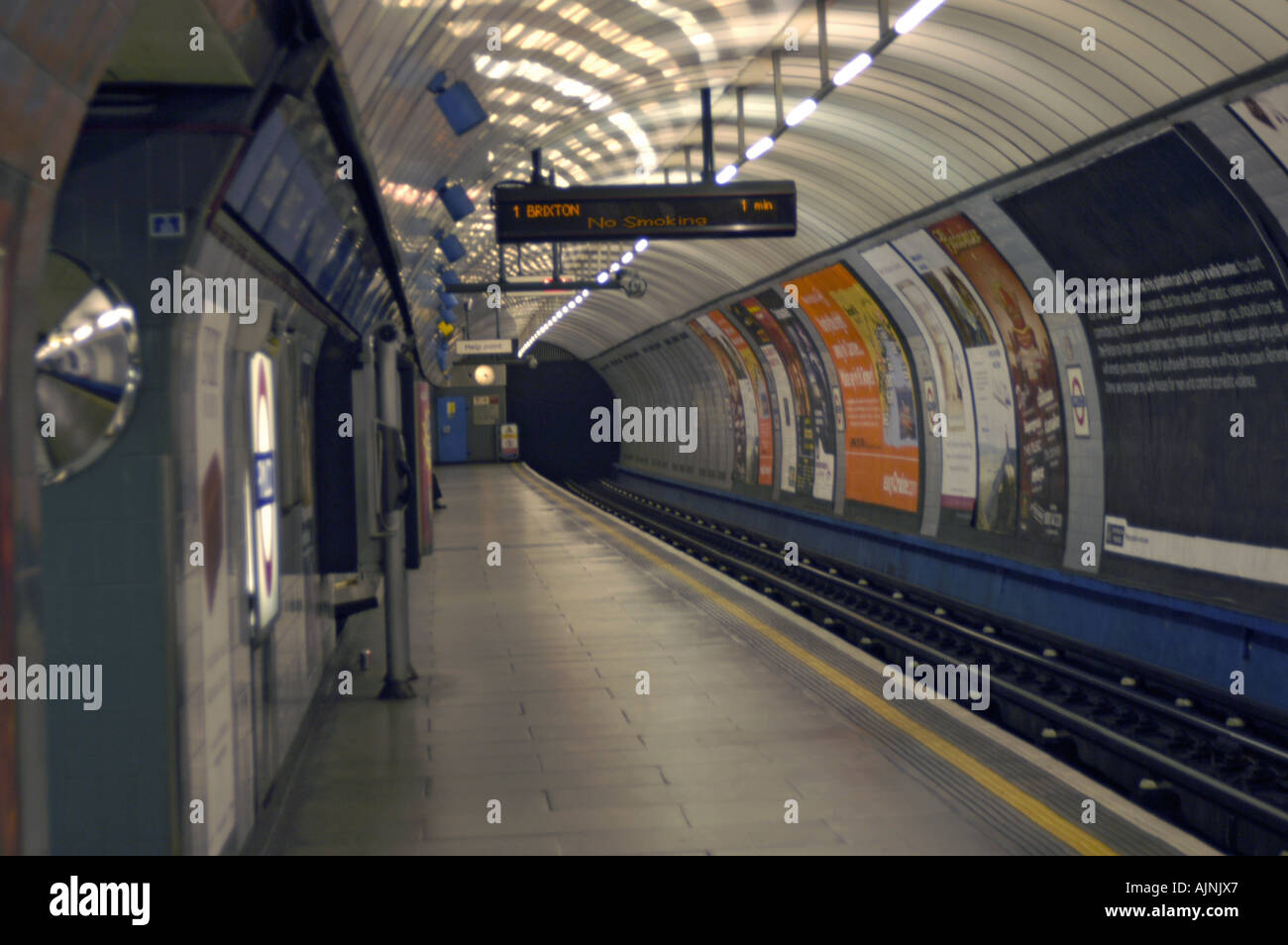 London Underground Station Stock Photo
