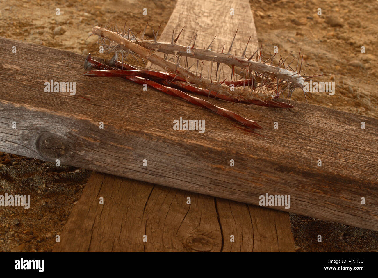 Crown thorns nails hi-res stock photography and images - Alamy
