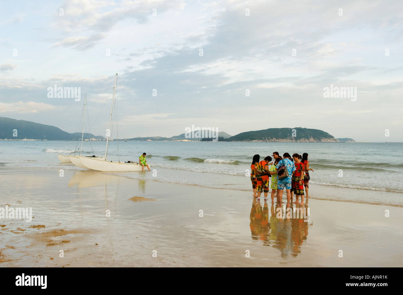 Yalong Bay beach Sanya City Hainan Province China Asia Stock Photo - Alamy