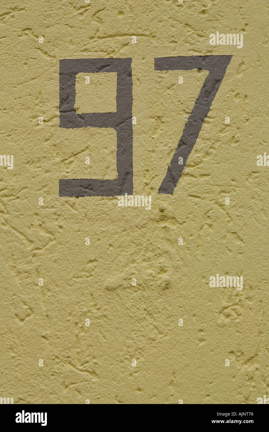 Number 97 hi-res stock photography and images - Alamy
