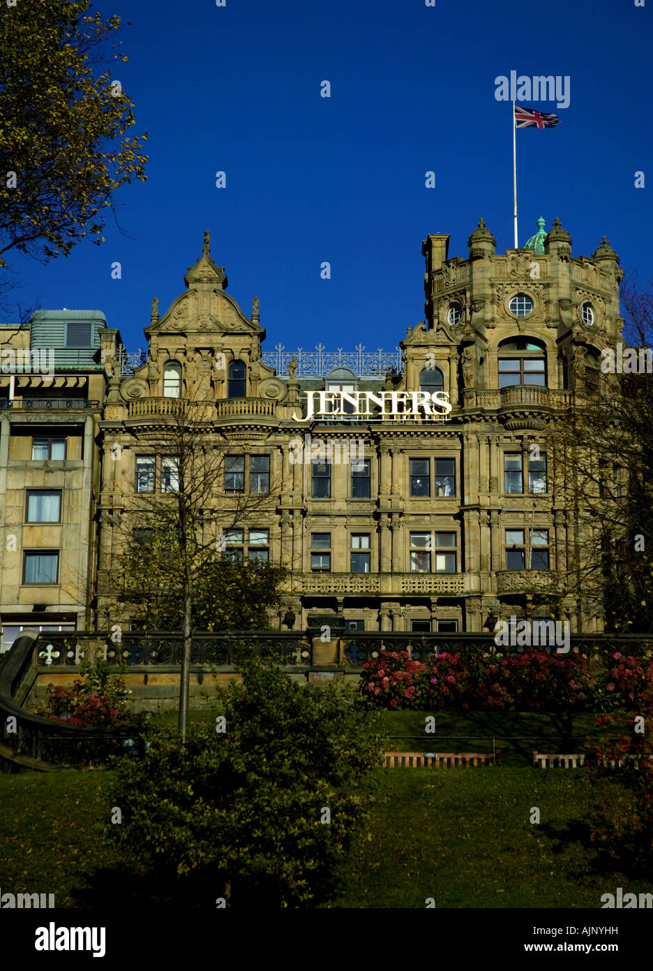Jenners Shopping store, Princes Street, Edinburgh, Scotland Stock Photo