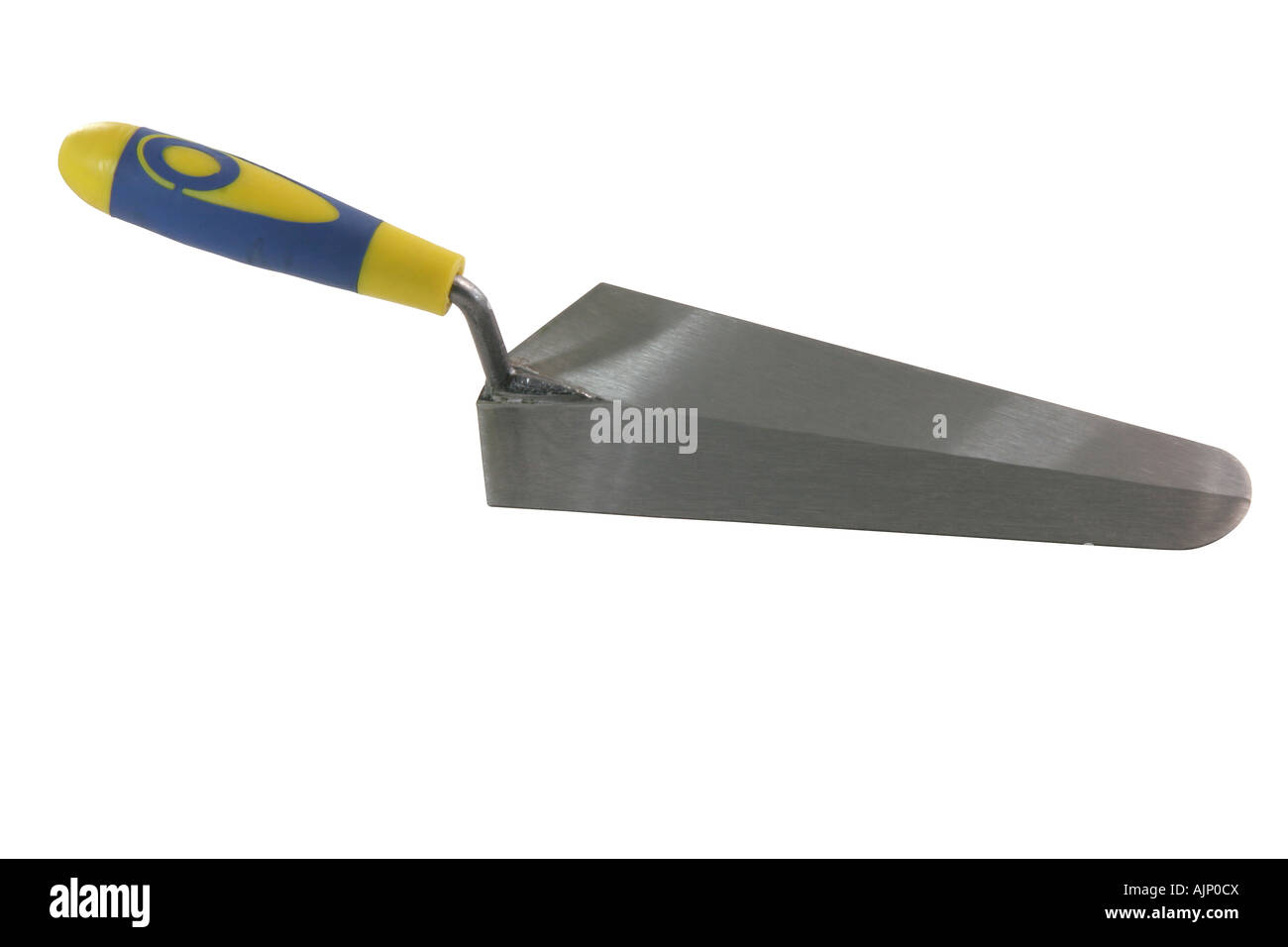 construction tools trowel isolated in white with path Stock Photo - Alamy