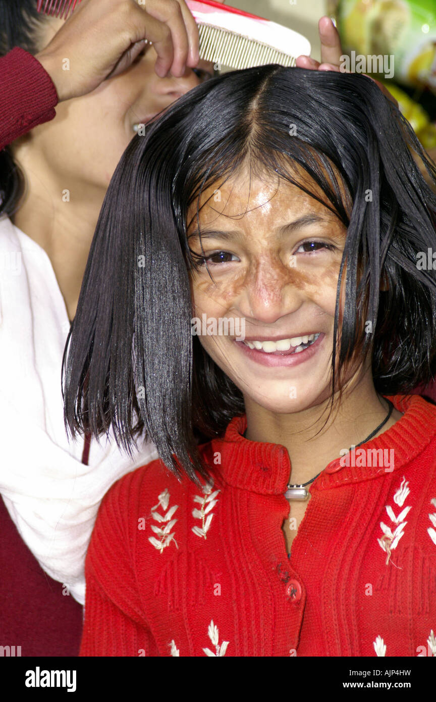 Two indian girls children doing hairstyle combing hair. India Stock Photo - Alamy Two indian girls children doing hairstyle combing hair. India Stock Photo - Alamy