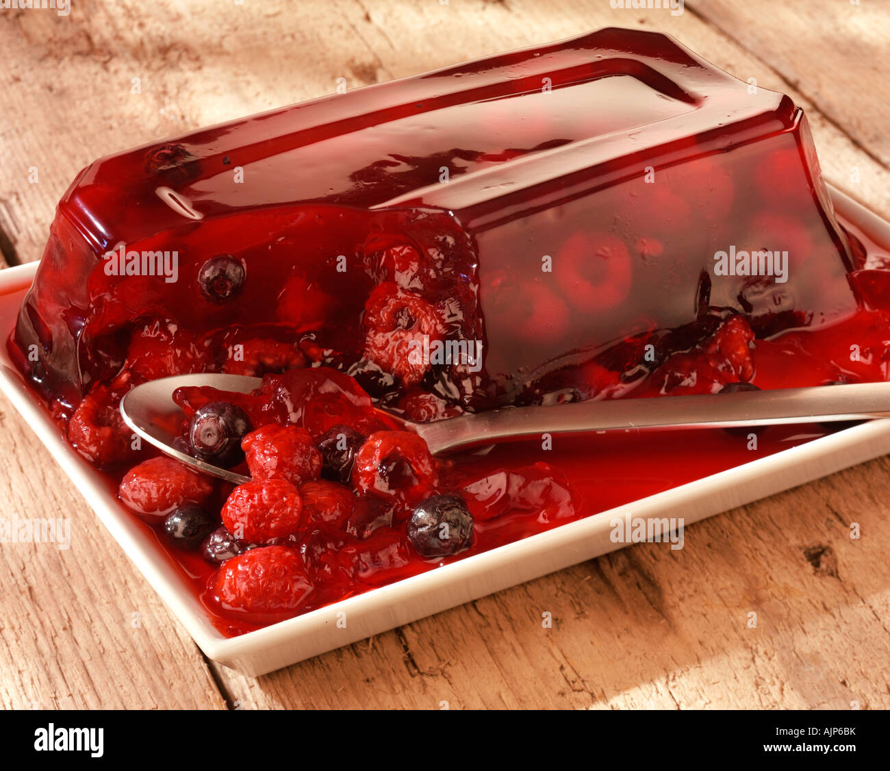 FRUITS OF THE FOREST TERRINE Stock Photo Alamy