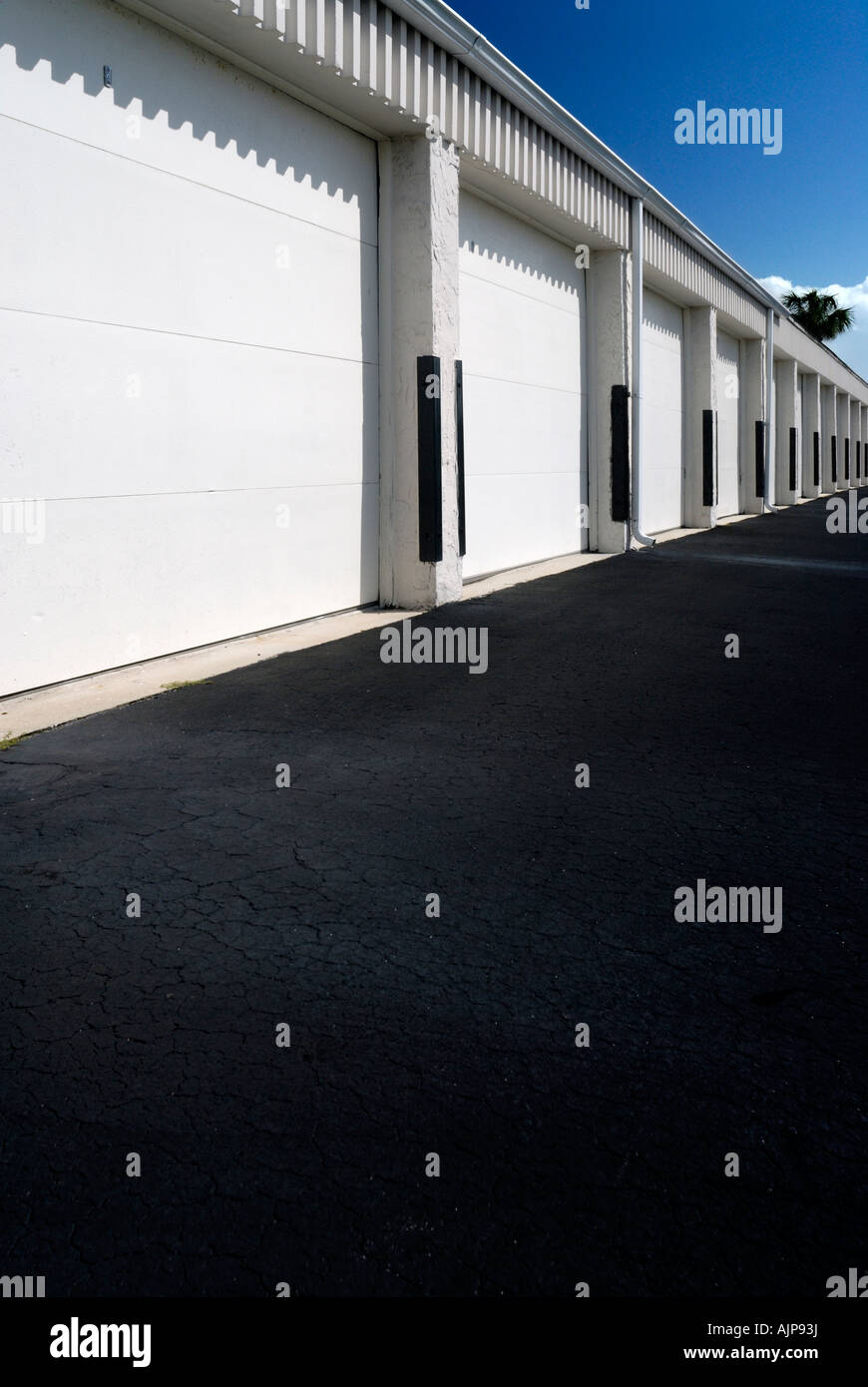parking garage for condos in florida Stock Photo Alamy