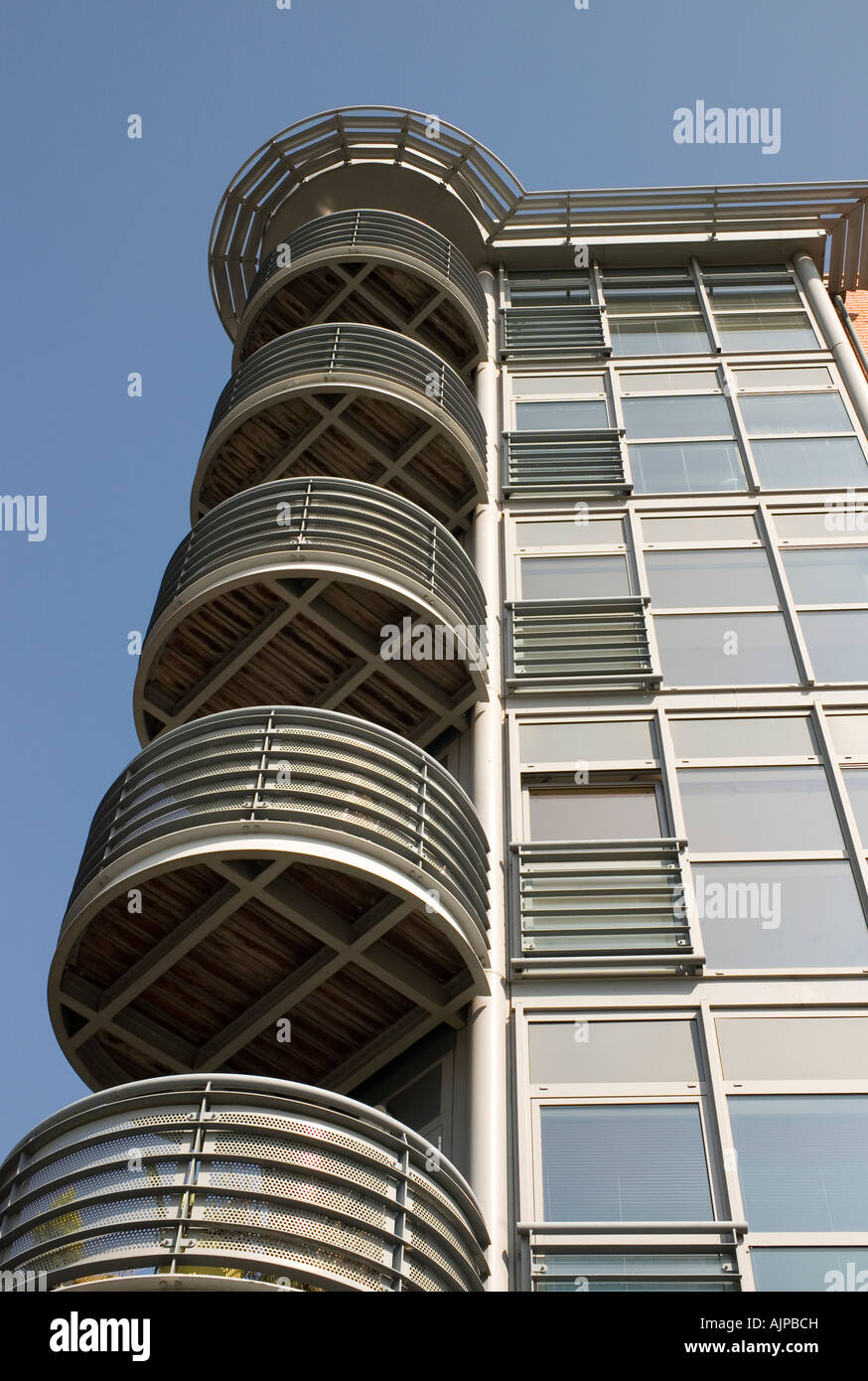 Picture of City centre apartments Stock Photo - Alamy