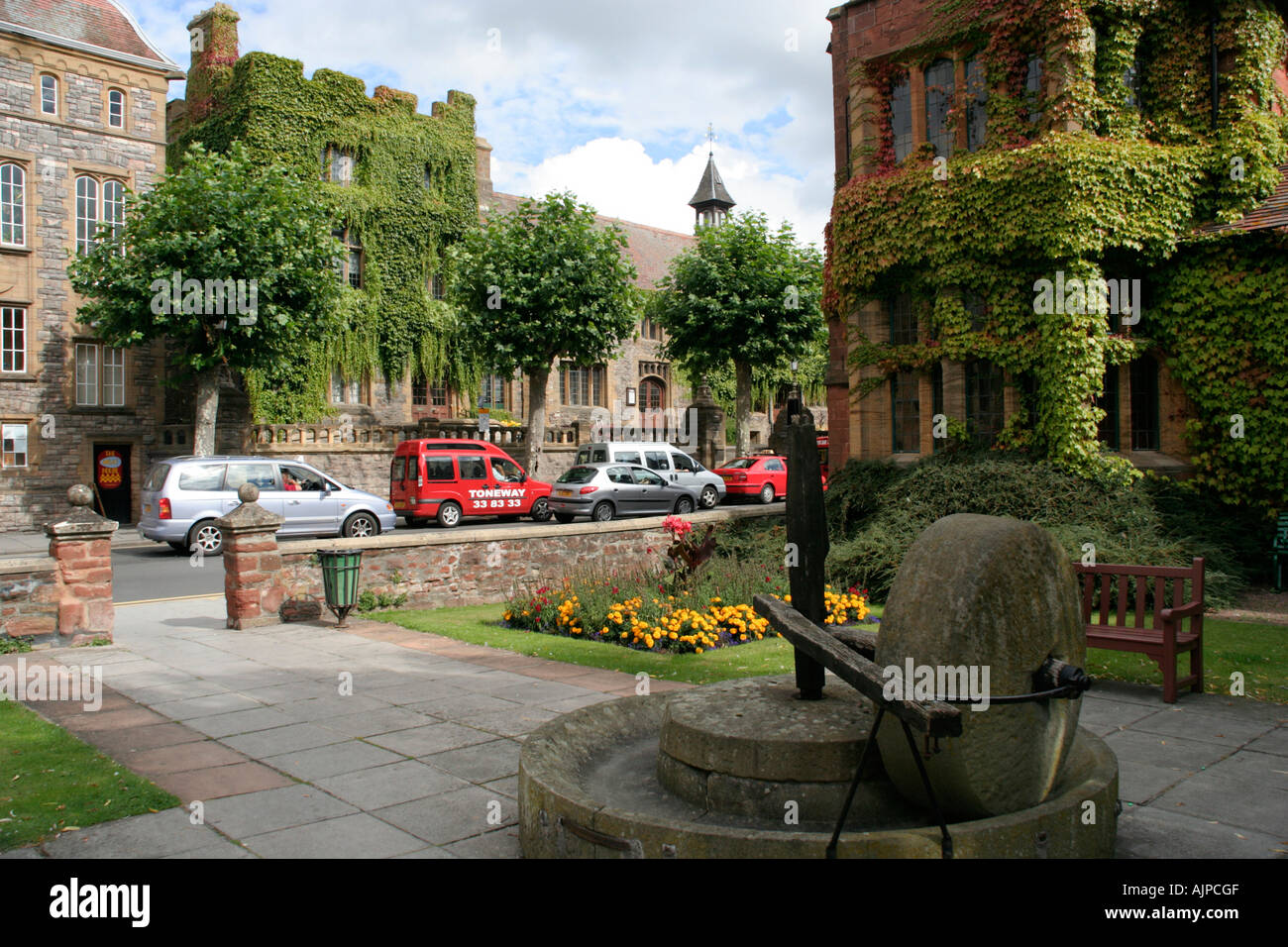 taunton county town of somerset west country england uk gb Stock Photo