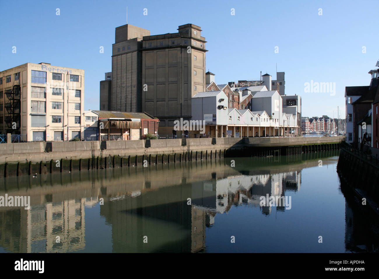 ipswich suffolk coastal town waterfront marina development england uk