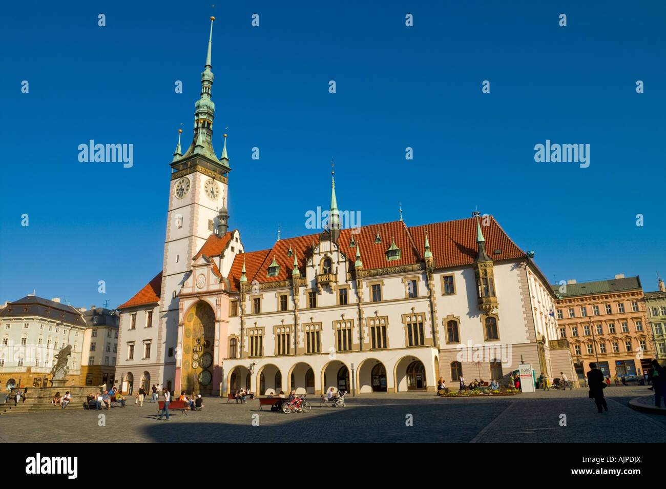 Town hall in Olomouc, Moravia, Czech Republic Stock Photo Alamy