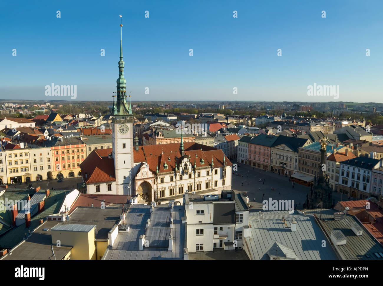 Town hall in Olomouc, Moravia, Czech Republic Stock Photo Alamy