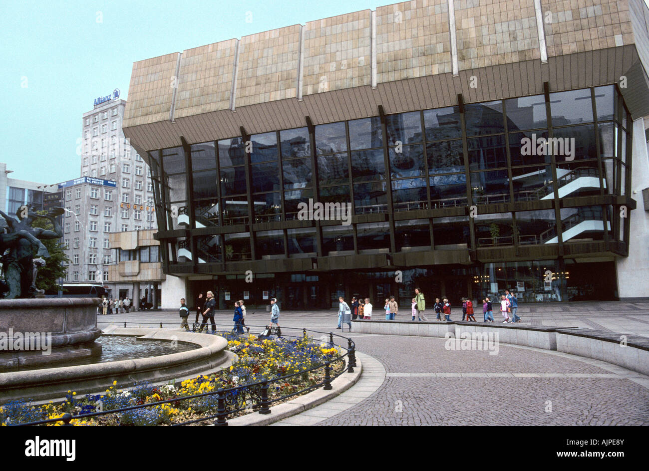 Leipzig Gewandhaus. The Leipzig music hall. Germany Stock Photo Alamy