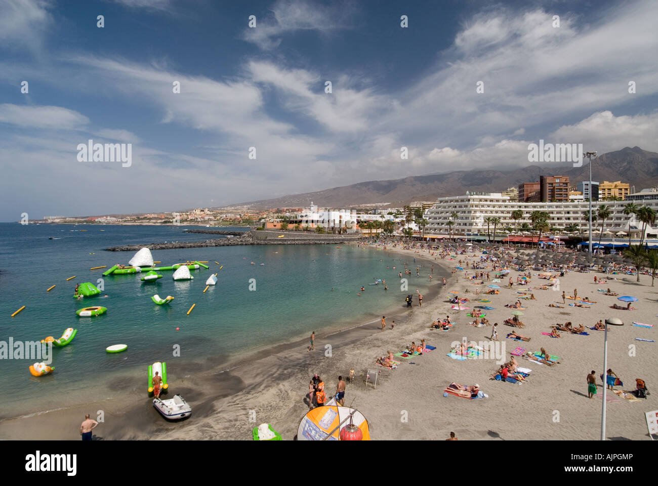 Playa La Pinta Playa de las Americas Tenerife Canary Islands Spain Stock  Photo - Alamy