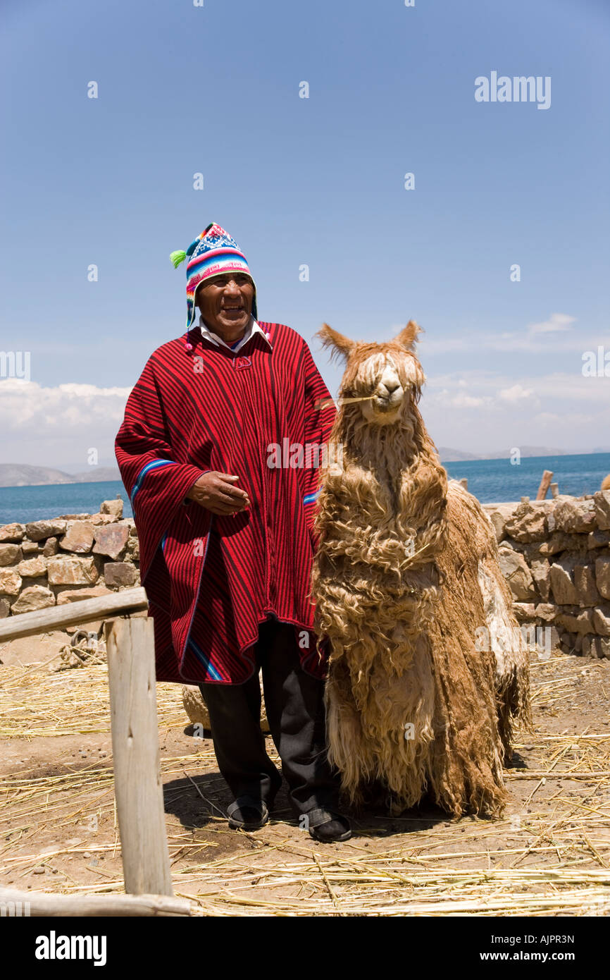 Demetrio Limachi, who built most of the reed boats used by Thor ...