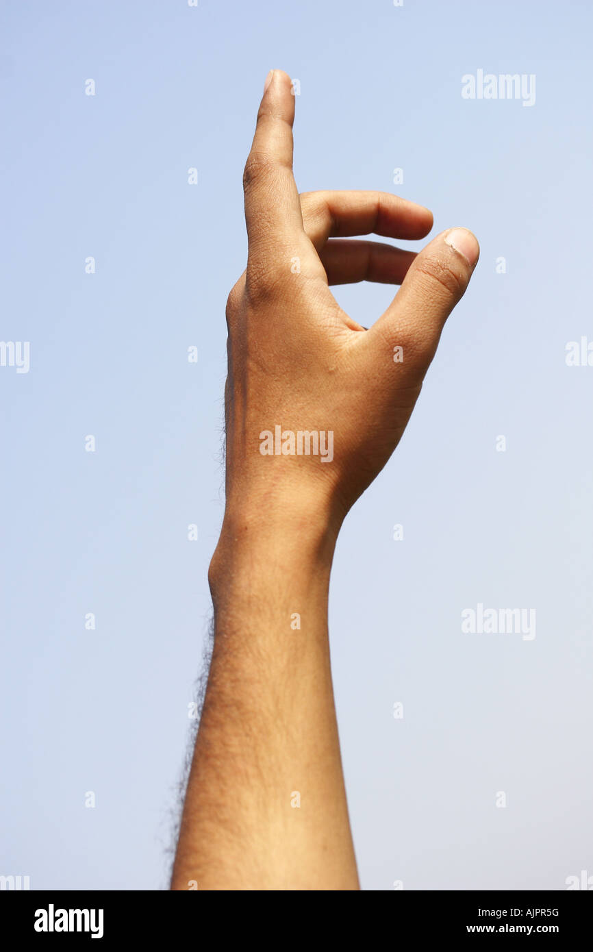 Close up vertical shot finger hi-res stock photography and images - Alamy