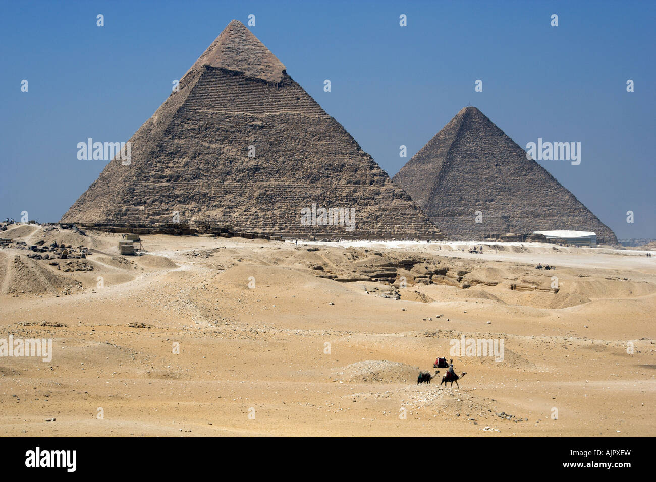 Pyramids of giza , Egypt Stock Photo - Alamy