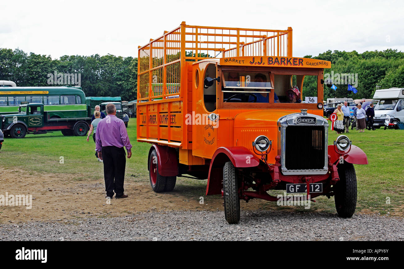 0055 Old lorry Kent Show Detling Kent England Stock Photo - Alamy