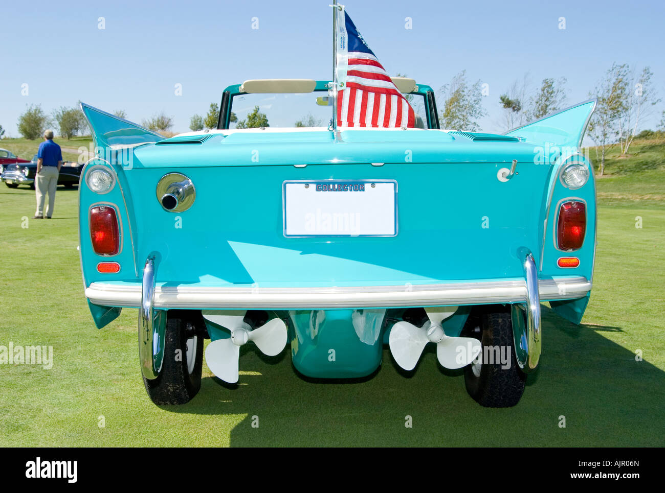 1967 Amphicar 770 - land or water car / boat Stock Photo