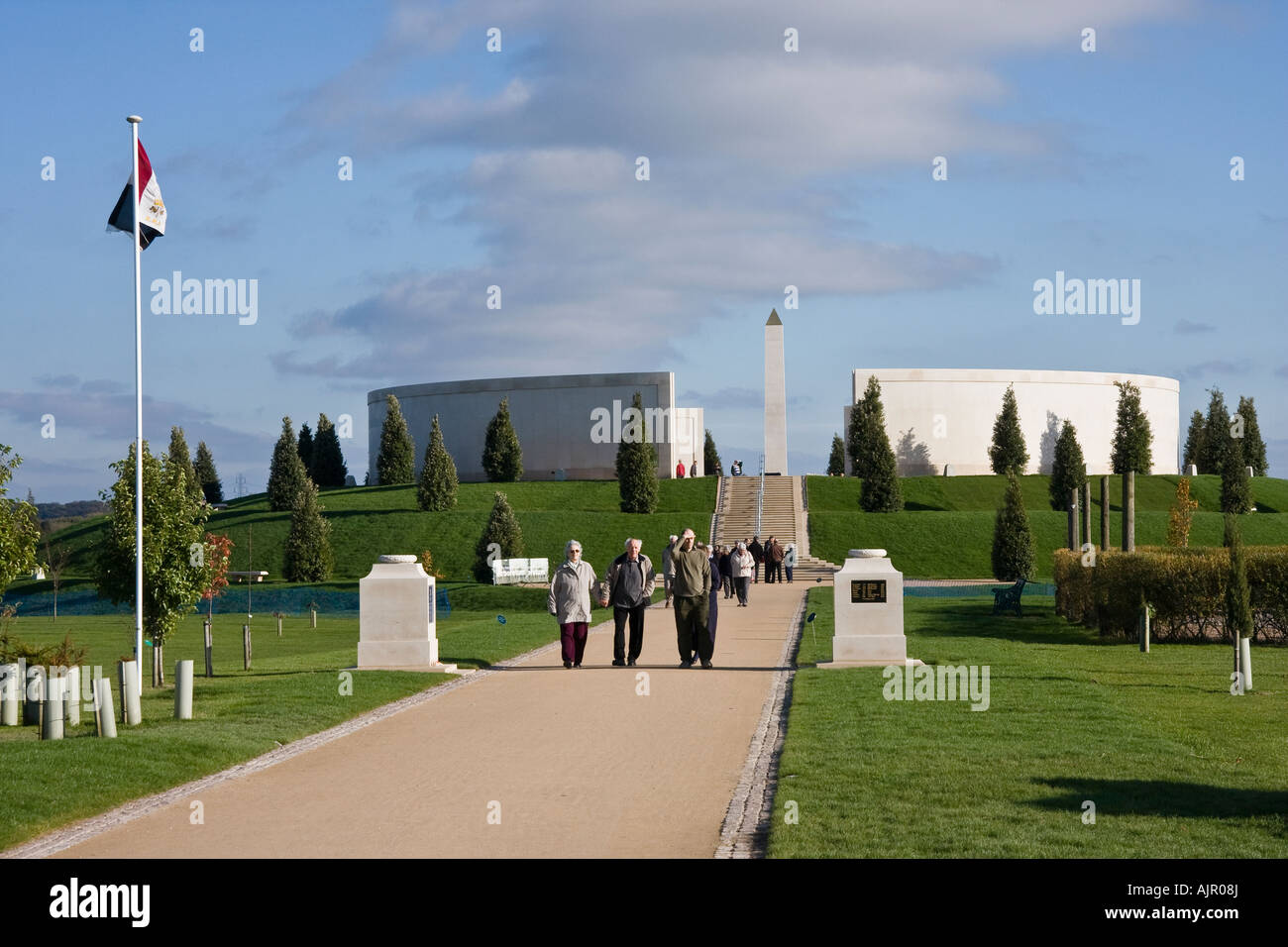 Armed Forces Memorial, National Memorial Arboretum, Alrewas, Staffordshire, England Stock Photo