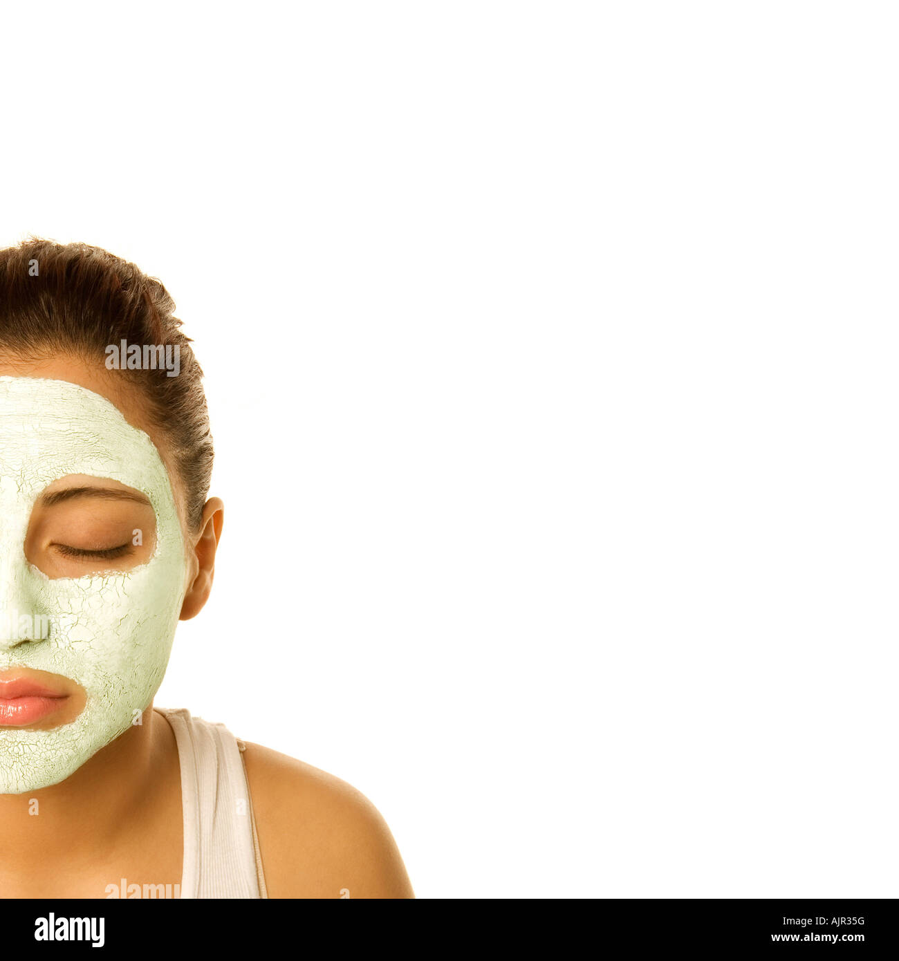 Face mask woman posed hi-res stock photography and images - Alamy