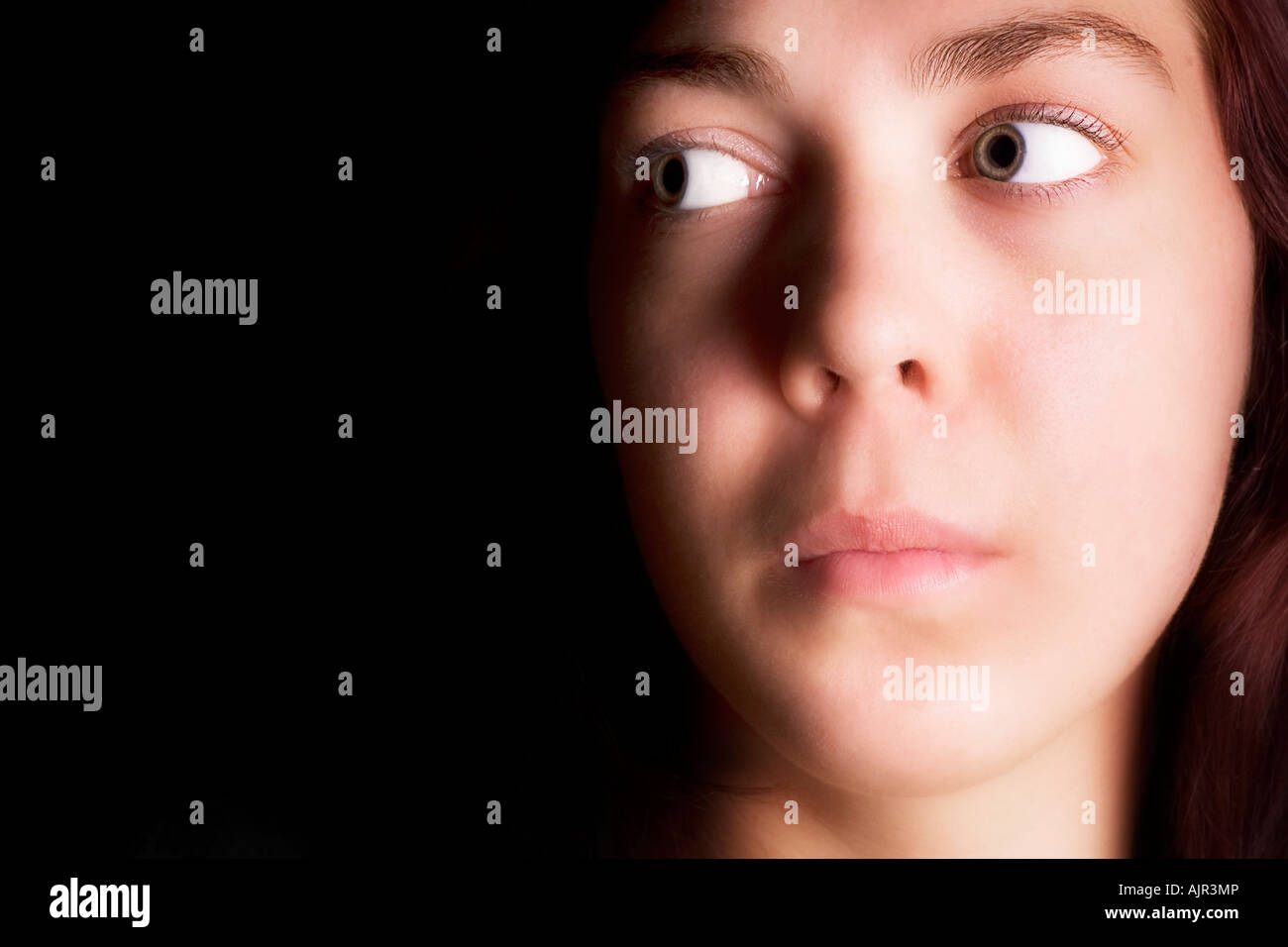 Portrait of a sad woman Stock Photo - Alamy