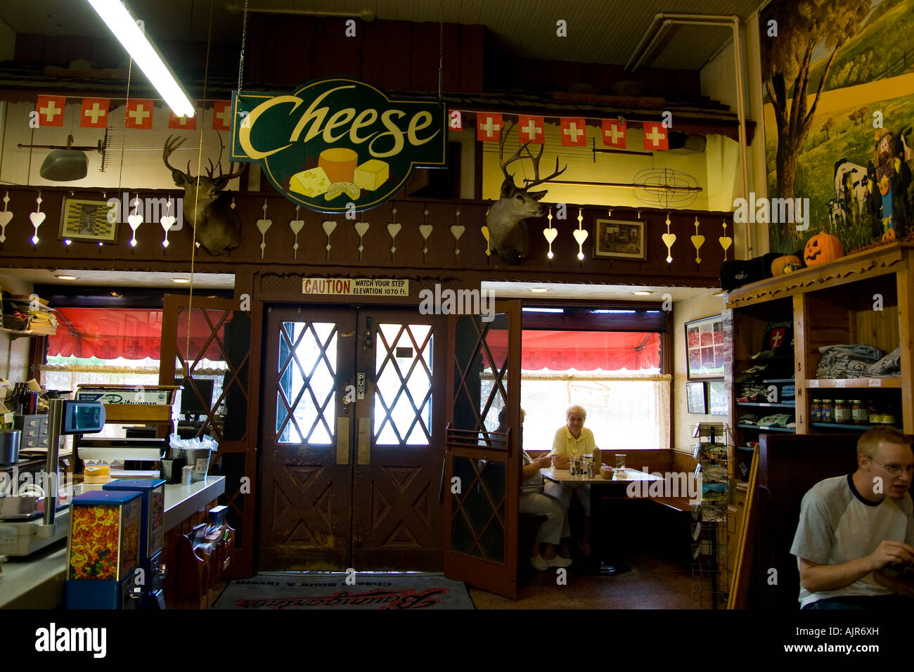 Baumgartner's Cheese Store and Tavern Monroe, Wisconsin Stock Photo Alamy