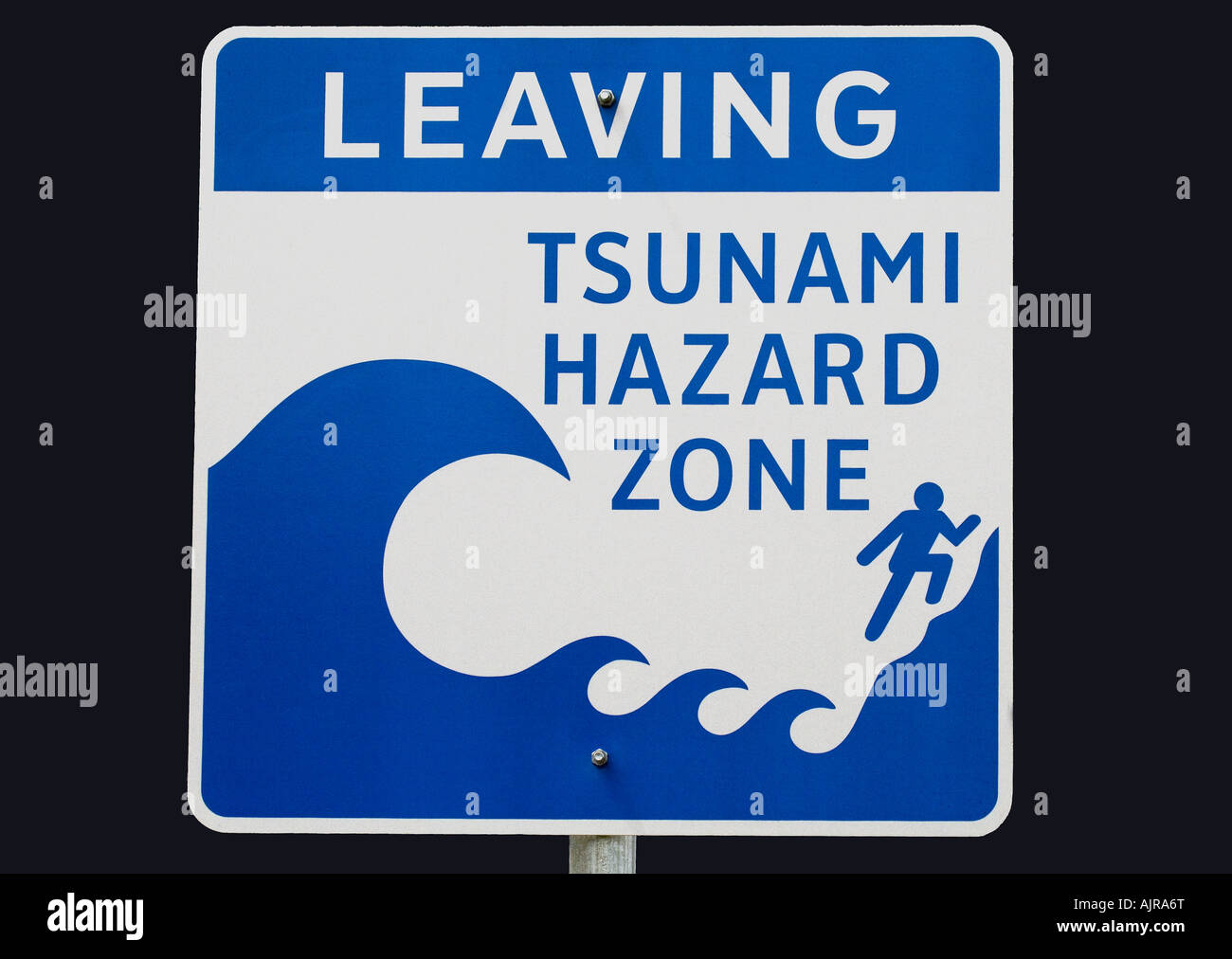 Tsunami hazard zone meaning