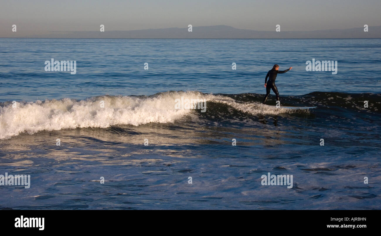 Surfing on Monterey beach California USA 2007 Stock Photo Alamy
