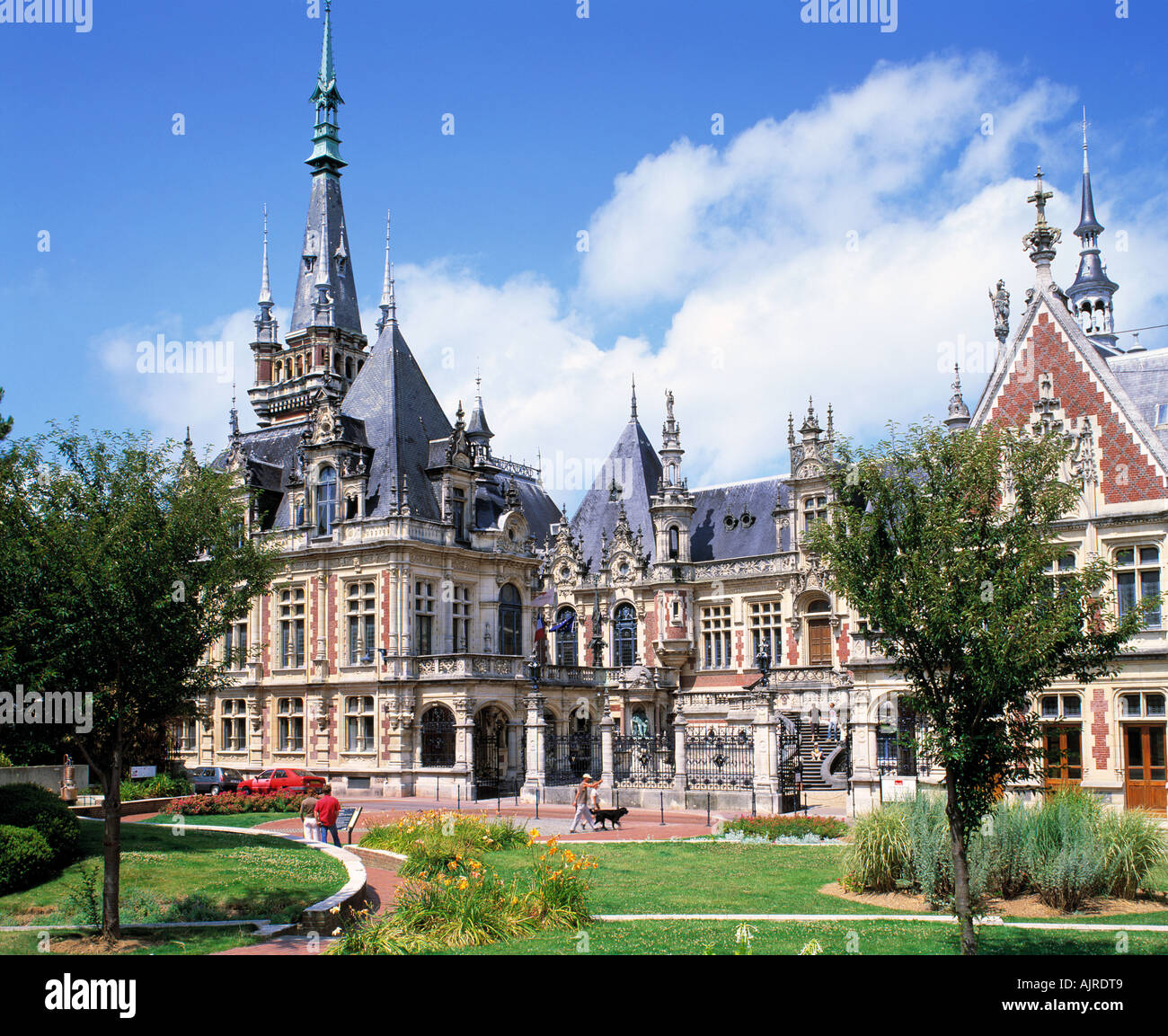 FRANCE  NORMANDY  FECAMP  THE BENEDICTINE PALACE Stock Photo
