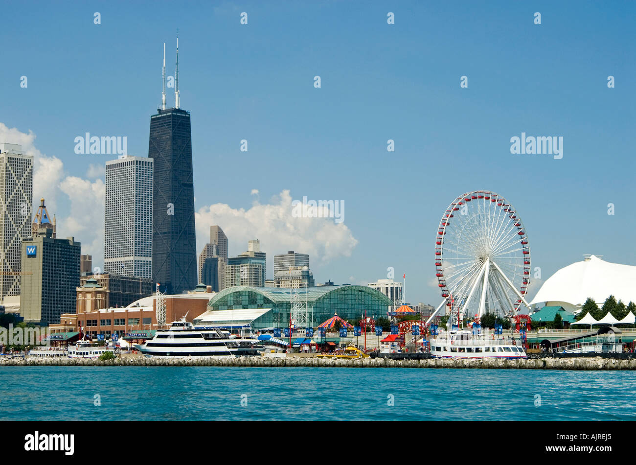 Chicago Navy Pier, Chicago, Illinois, USA Stock Photo Alamy