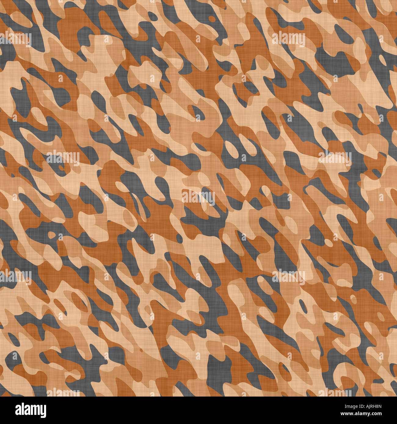 large seamless image of cloth printed with military camouflage pattern Stock Photo